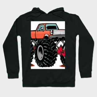 Monster Truck Painting Hoodie